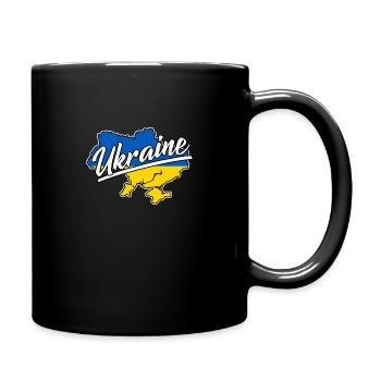 Ukraine - Full Colour Mug - black - Right