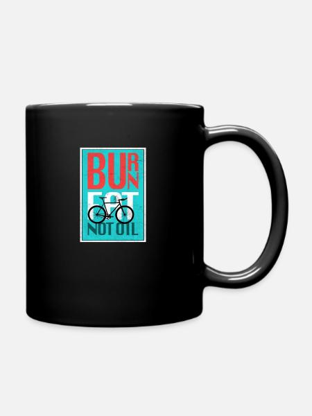 Vélo de vélo - Mug uni - noir