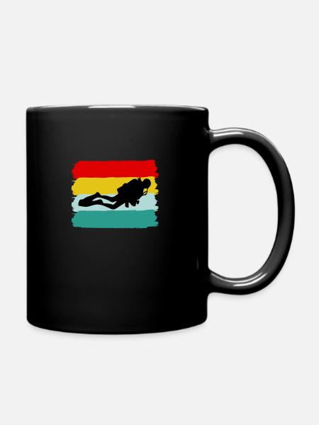Plongeur plongeur plongeur plongeur plongeur plongeur - Mug uni - noir