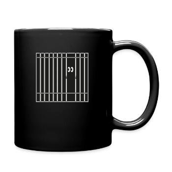 Bars, prison - Full Colour Mug - black - Right