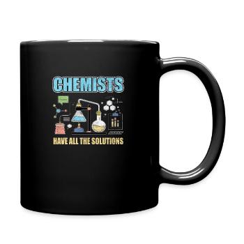 Laboratory Test Tube - Full Colour Mug - black - Right