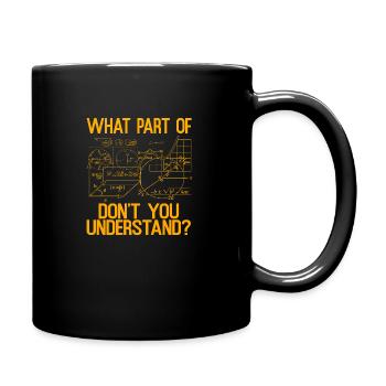Physicien Mathématiques Mathématiques Physique Professeur - Mug uni - noir - Droite