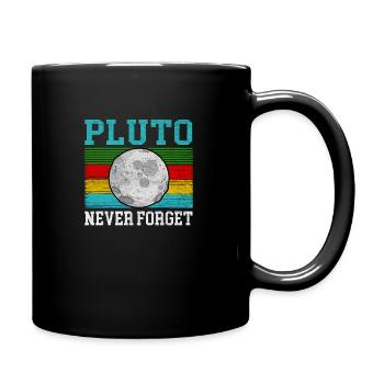 Pluton Planet Galaxie Système solaire Univers mondial - Mug uni - noir - Droite