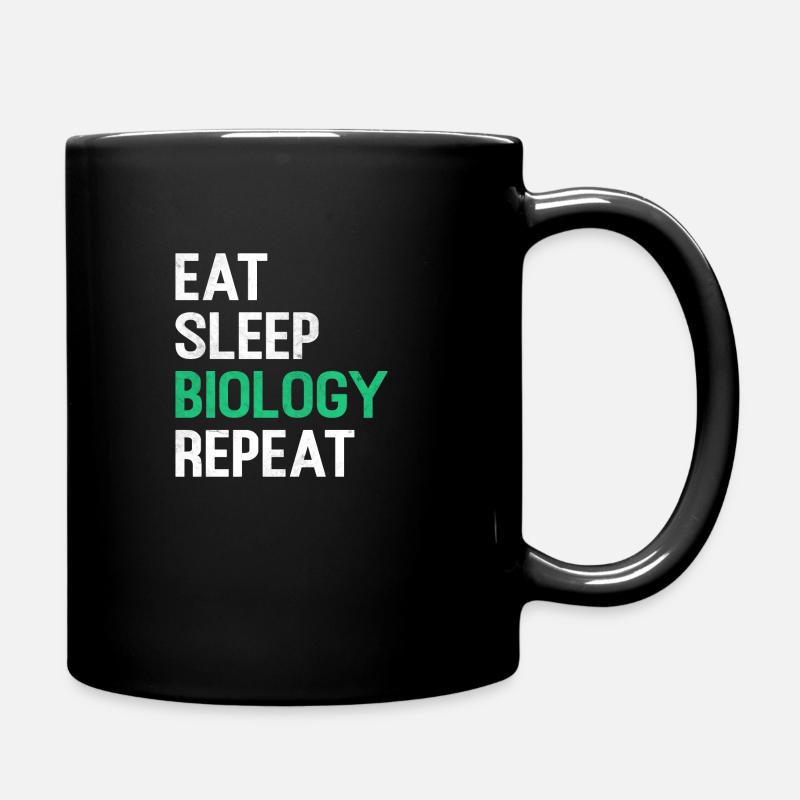 Biologie - Tasse einfarbig - Schwarz