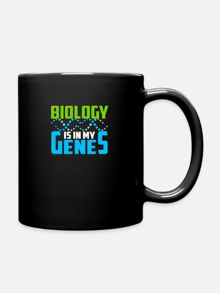 biology - Full Colour Mug - black