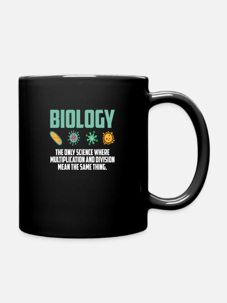 biologiste - Mug uni - noir