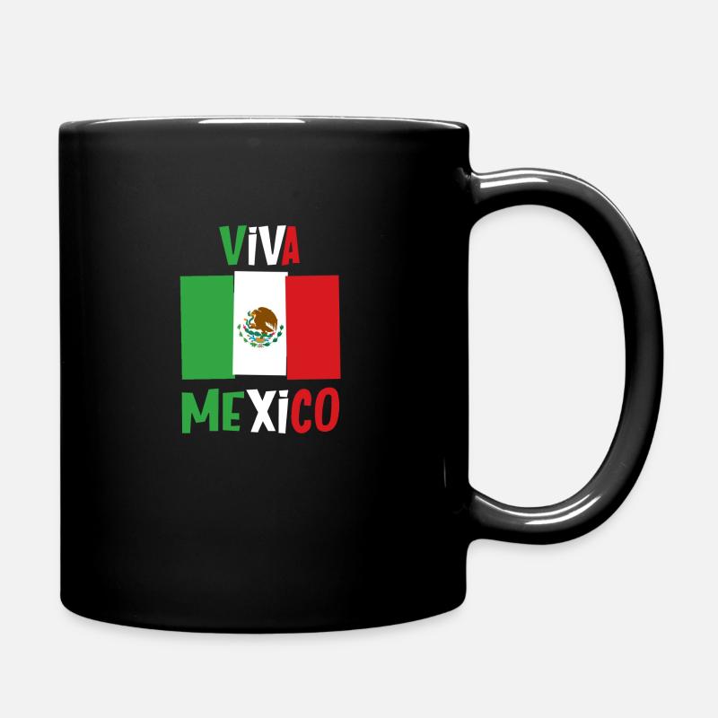 Viva Mexico - Full Colour Mug - black
