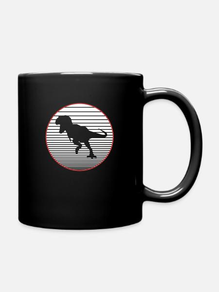 T-Rex - Tasse einfarbig - Schwarz