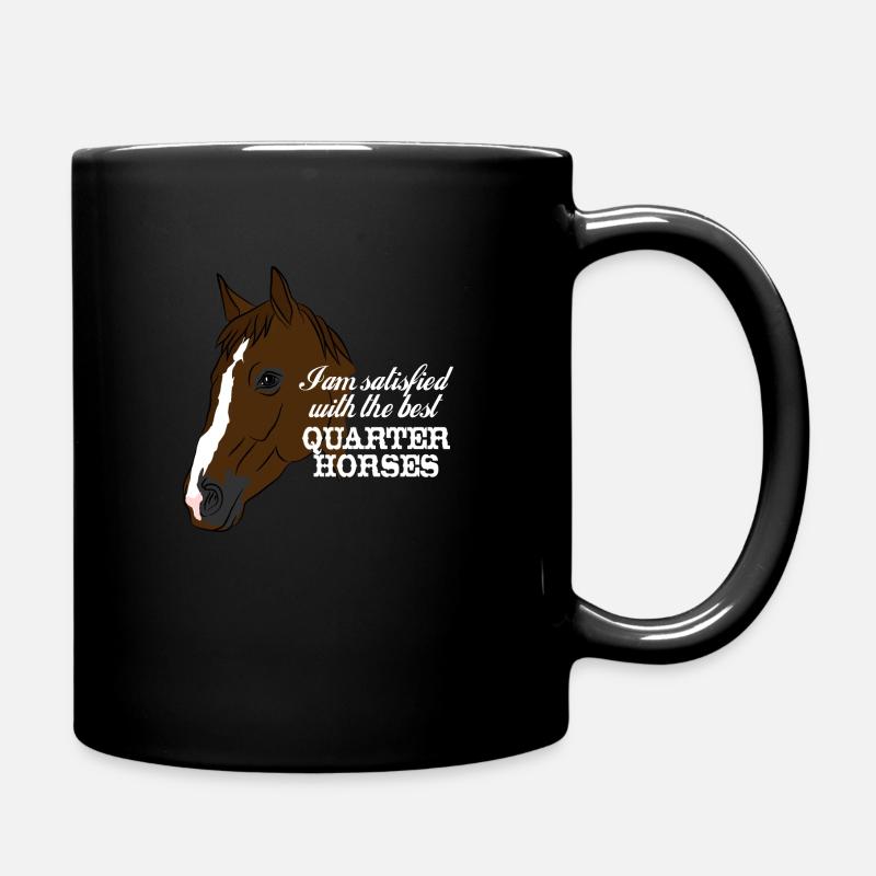 QUARTIER DES CHEVAUX - Mug uni - noir