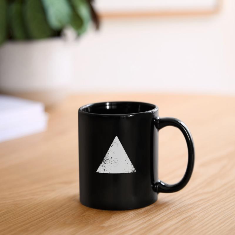 hipster triangle shape Full Colour Mug