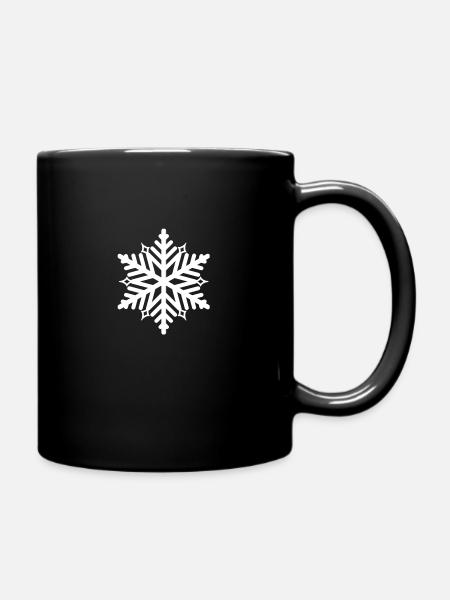 flake - Full Colour Mug - black