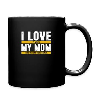 Gamer - Full Colour Mug - black - Right