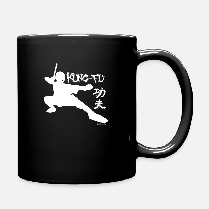 Kung Fu - Tasse einfarbig - Schwarz