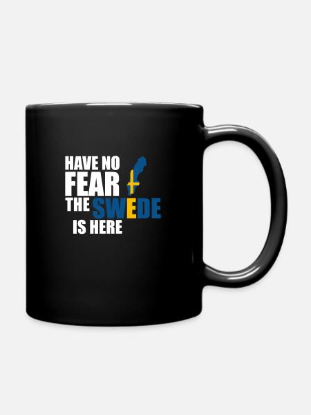 Suédois - Mug uni - noir