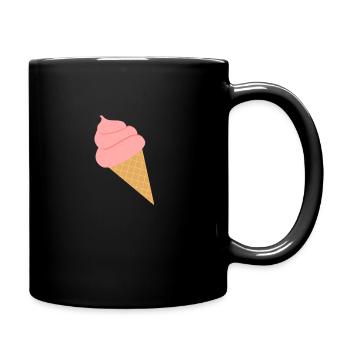 Crème glacée Ice Cream Summer Soft Cream Gift - Mug uni - noir - Droite