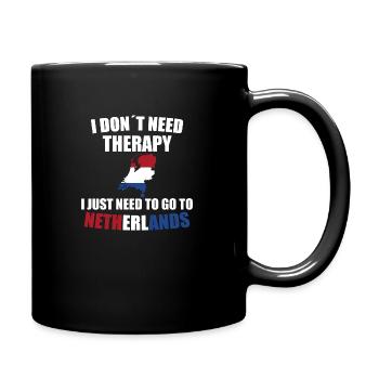 Pays-Bas - Mug uni - noir - Droite