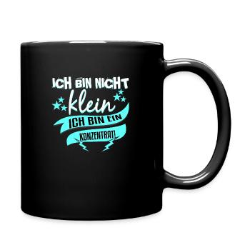 I am not small I am a concentrate - Full Colour Mug - black - Right