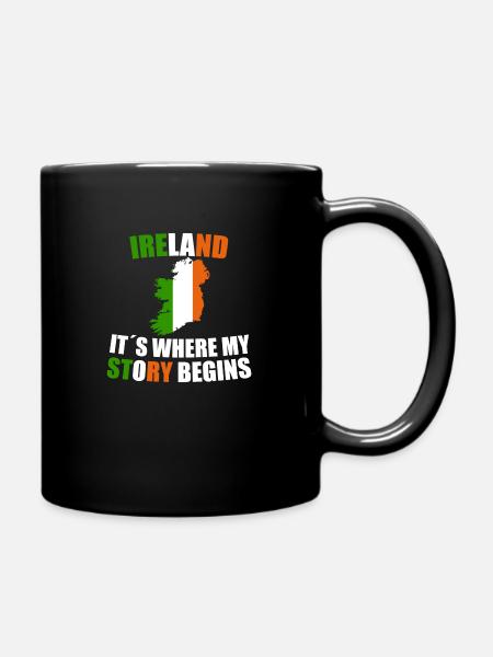 Irlande - Mug uni - noir
