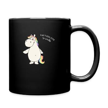 Partner look sucks - right - Full Colour Mug - black - Right
