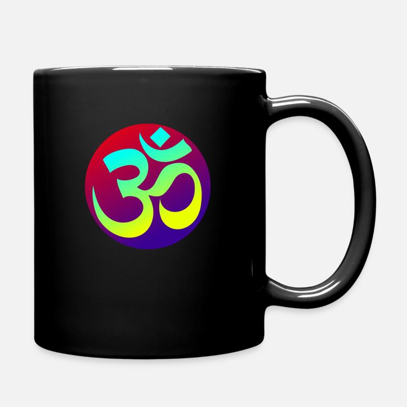 Om Goa Psytrance - Mug uni - noir