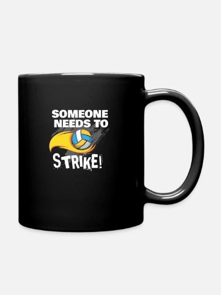 Volley-ball - Mug uni - noir