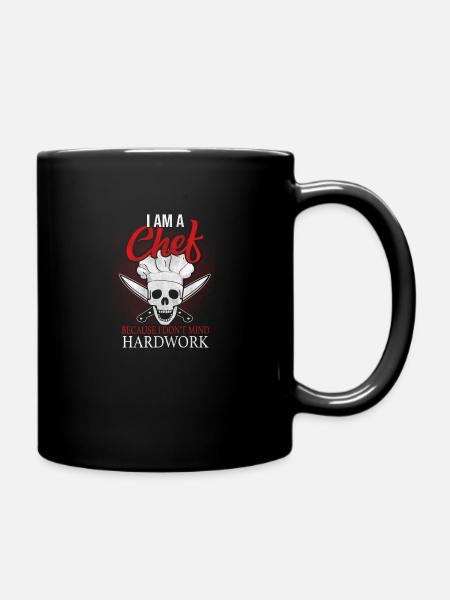 Star chef chef cook - Full Colour Mug - black
