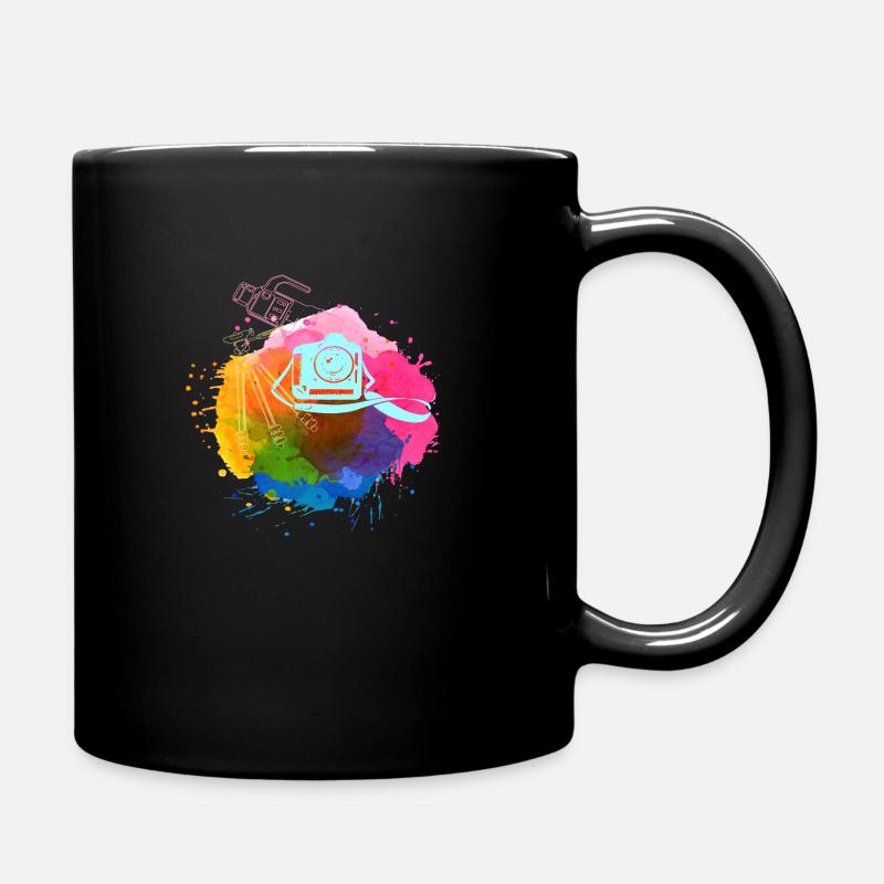 Photograph - Tasse einfarbig - Schwarz
