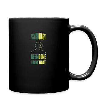 psychologist - Full Colour Mug - black - Right