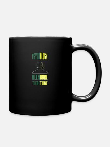 psychologist - Full Colour Mug - black