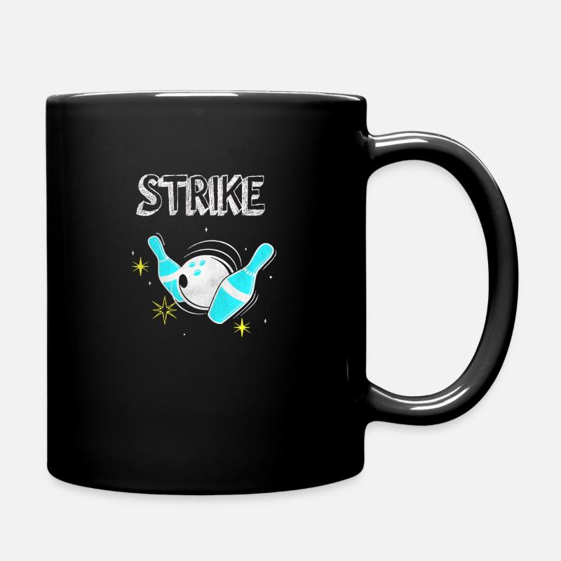 Bowling-team Bowling-Verein - Tasse einfarbig - Schwarz