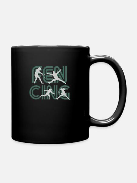 Escrime escrime - Mug uni - noir