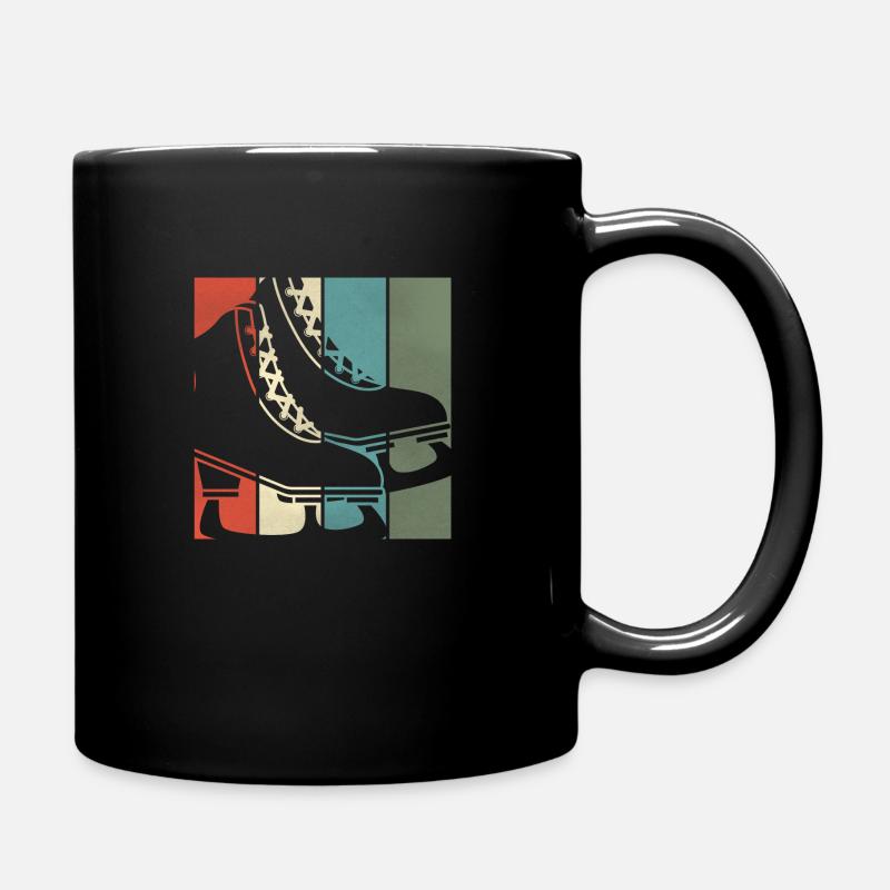 Eislauf Eiskunstlauf - Tasse einfarbig - Schwarz