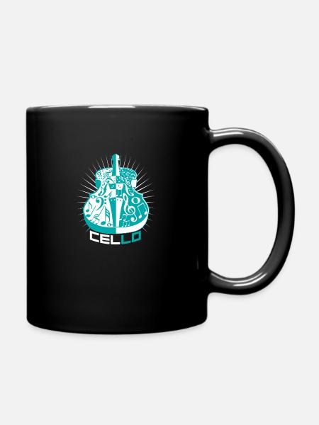 Violoncelle - Mug uni - noir