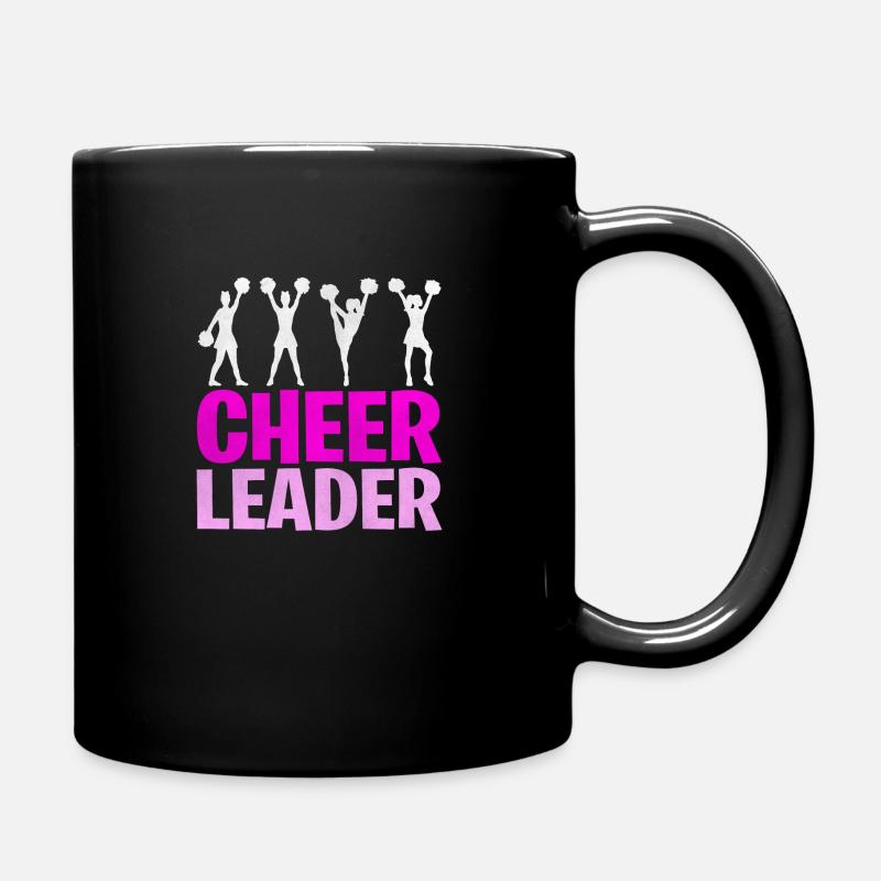 Cheerleader Cheerleading - Tasse einfarbig - Schwarz