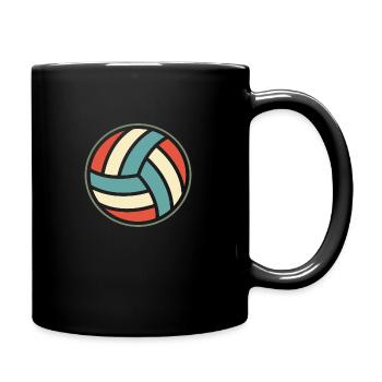 Volleyball team - Full Colour Mug - black - Right