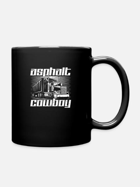 Camions camions - Mug uni - noir