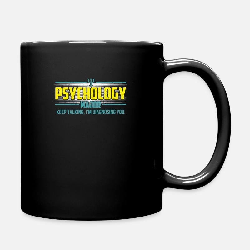 psychology - Full Colour Mug - black