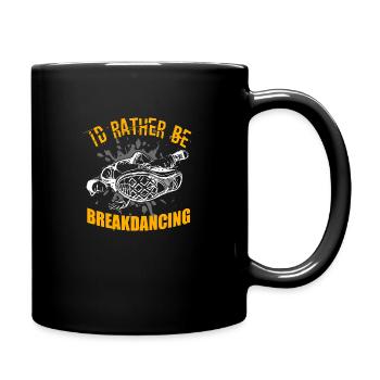 Breakdance Breakdancer Breakdancing BBoy - Full Colour Mug - black - Right