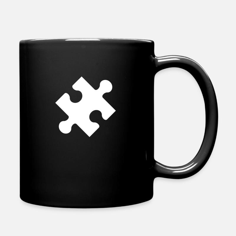Puzzle Stueck - Mug uni - noir