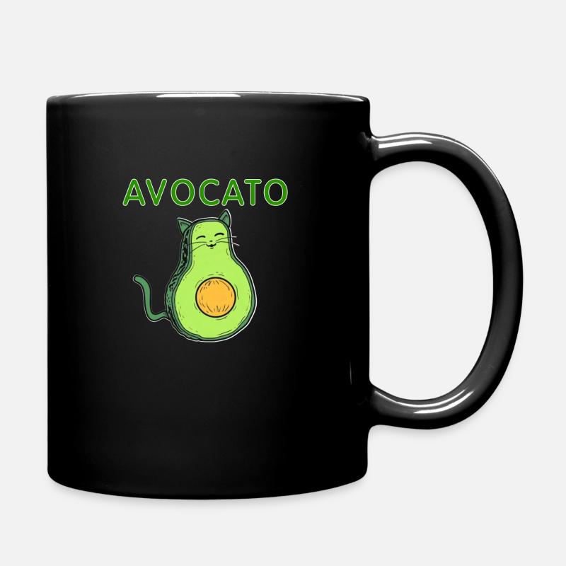 avocat - Mug uni - noir