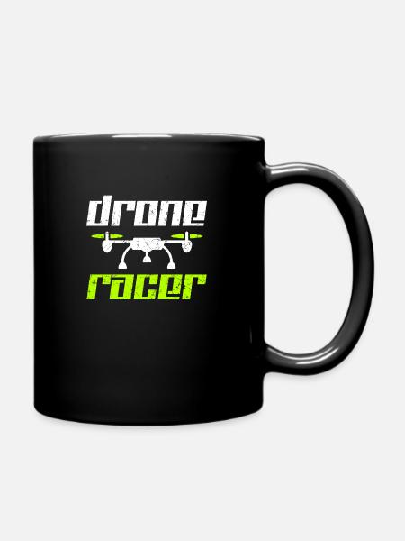 drone - Mug uni - noir