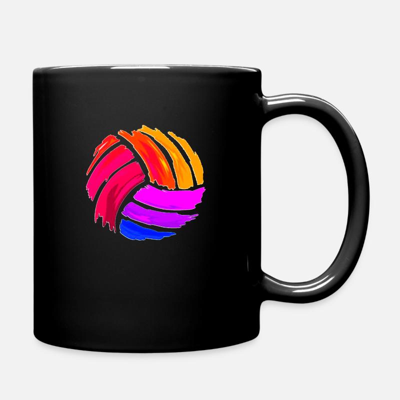 Volley-ball - Full Colour Mug - black