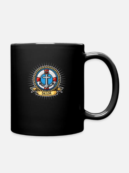 Voilier voilier voilier - Mug uni - noir