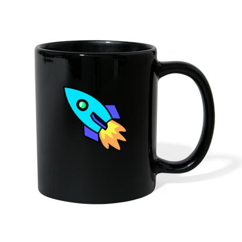 Blue rocket - Full Colour Mug
