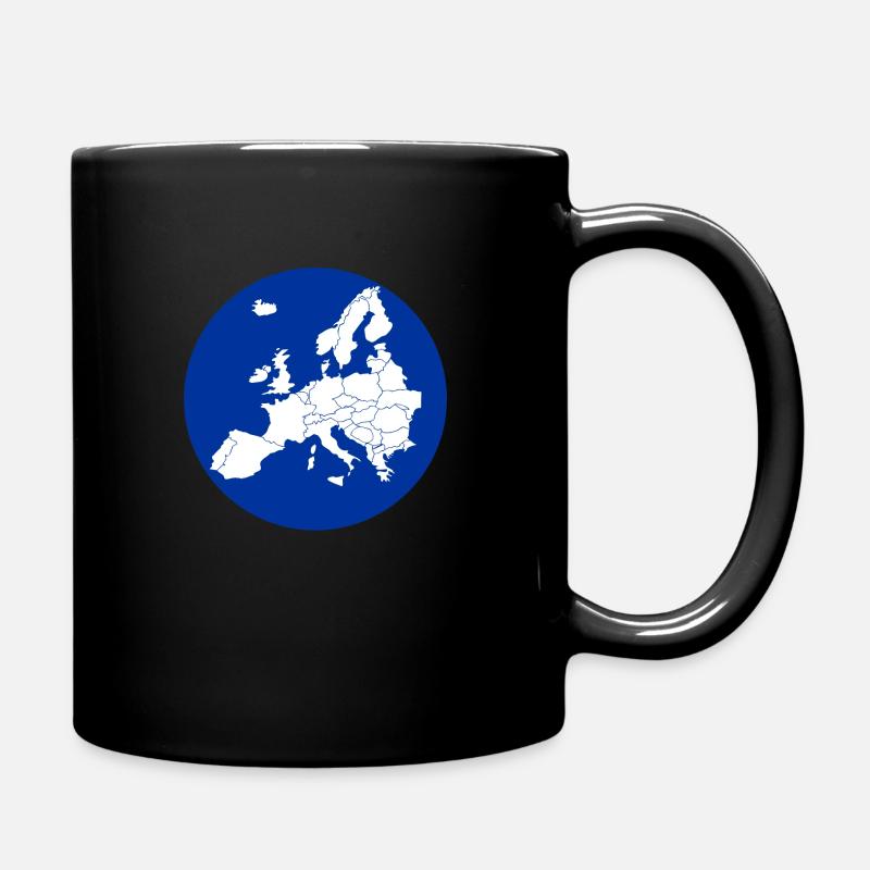 Europe - Mug uni - noir