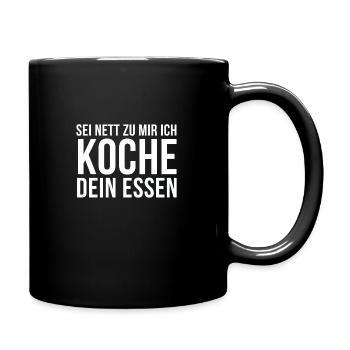 Chef | Cuisine cuisine formation idées cadeaux - Mug uni - noir - Droite