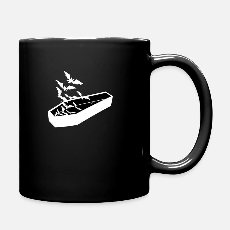 Fledermaus sarg - Tasse einfarbig - Schwarz