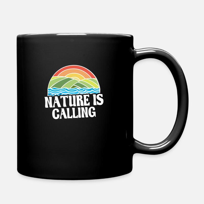 Naturliebhaber - Tasse einfarbig - Schwarz