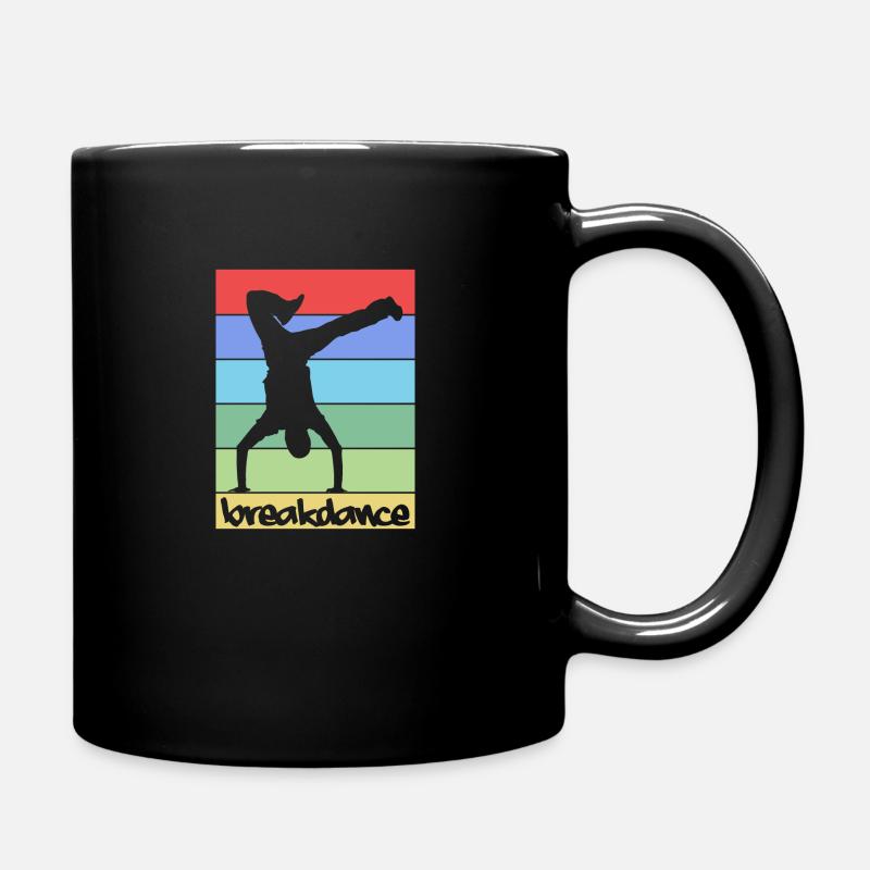 Breakdance Breakdancing - Tasse einfarbig - Schwarz
