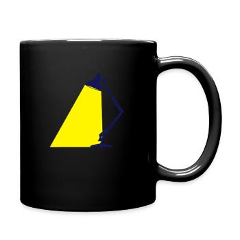 Tischlampe 2c - Mug uni - noir - Droite